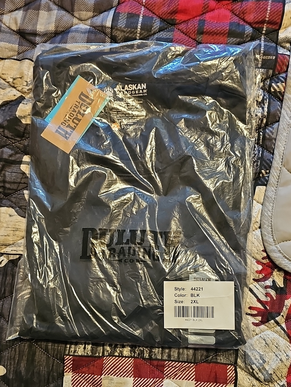 Duluth Trading Co Black Short Sleeve Tee